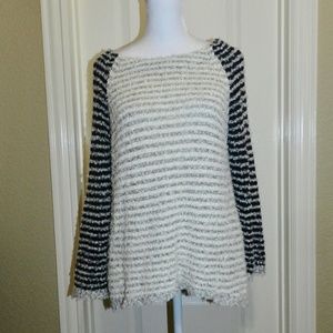 Ann Taylor LOFT Sweater Chunky Knubby Sz L